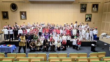 Występ w auli Uniwersyteckiego Szpitala Dziecięcego w Krakowie!