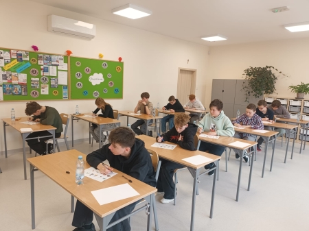 Finał gminnego konkursu Matematyka w Banku